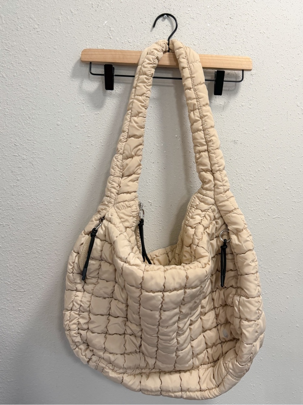 FP Movement Quilted Carryall Sand Color